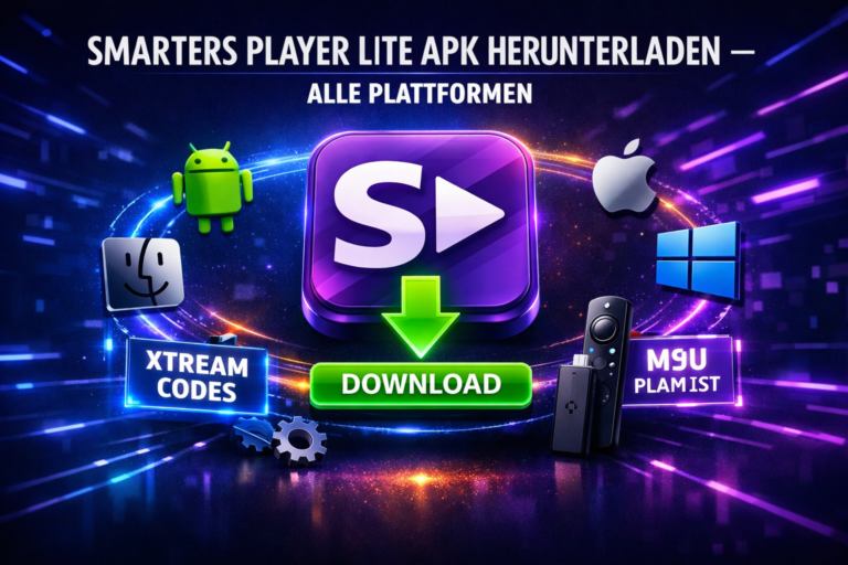 Smarters Player Lite APK herunterladen – Alle Plattformen